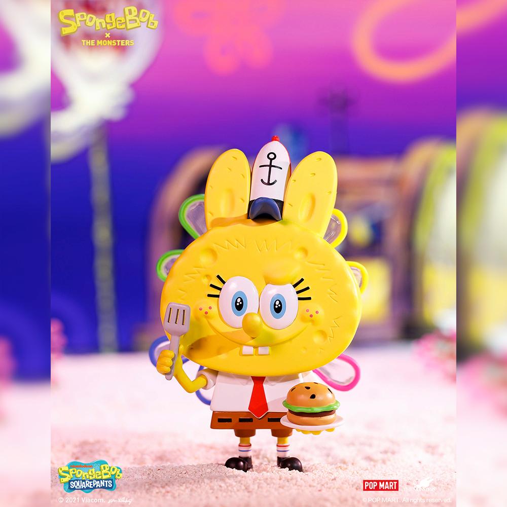 Champion Chef Labubu - The Monsters x SpongeBob POP Mart