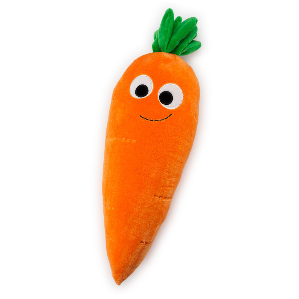 Yummy World Clara Carrot 16-inch Plush Toy by Heidi Kenney x Kidrobot - Special Order - Mindzai  - 1